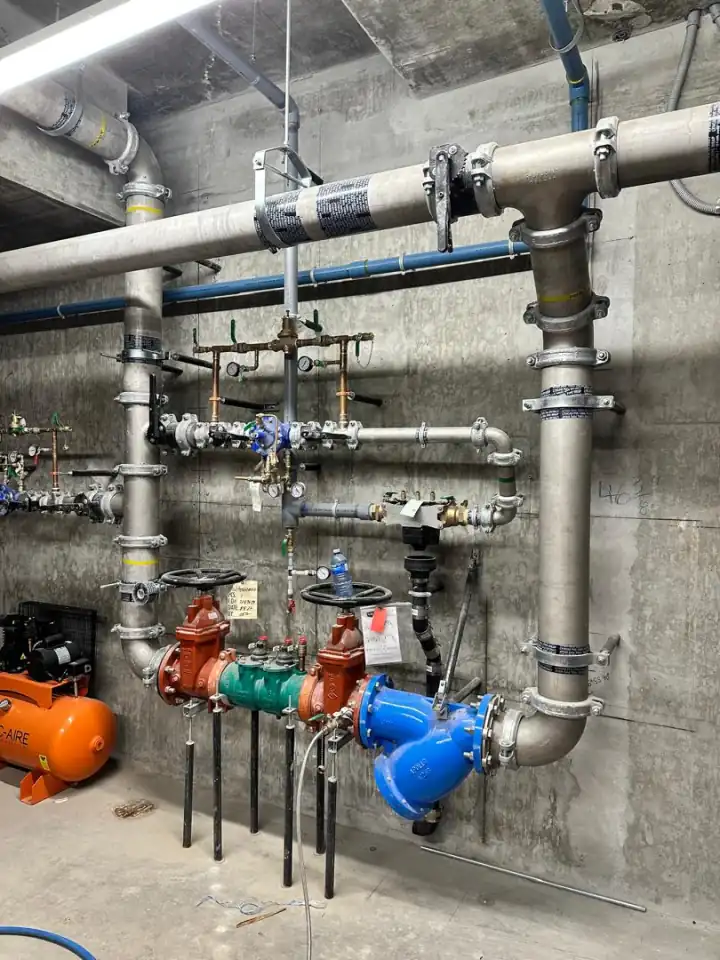Renovation drain installation in Burnaby